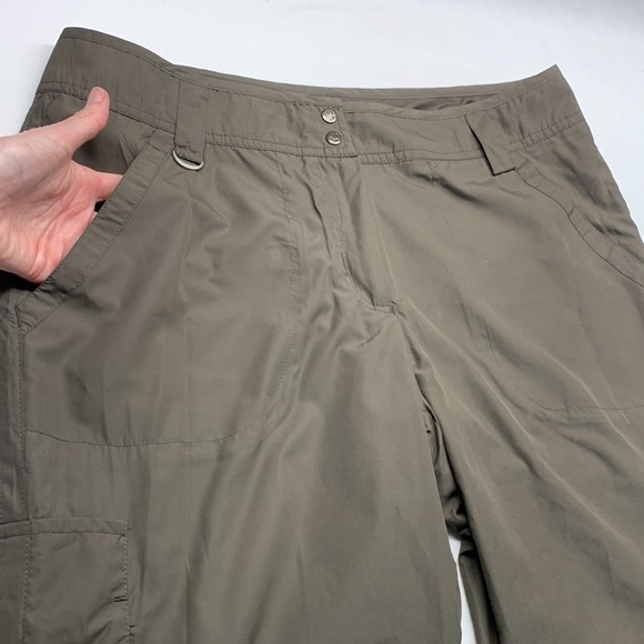 Foursome Ladies Golf Cargo Pants Colour Olive Green Size 14 - Picture 5 of 16